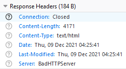 BadHTTPServer