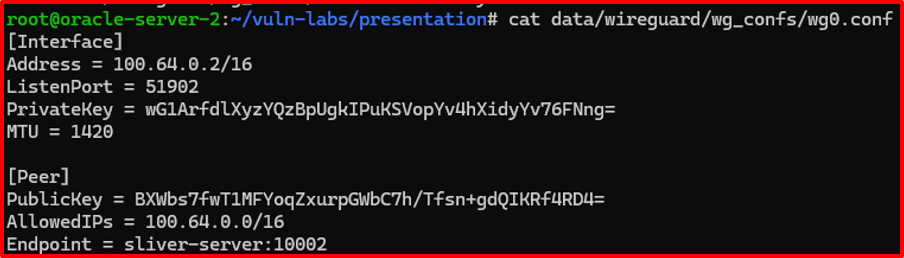 operator wireguard config